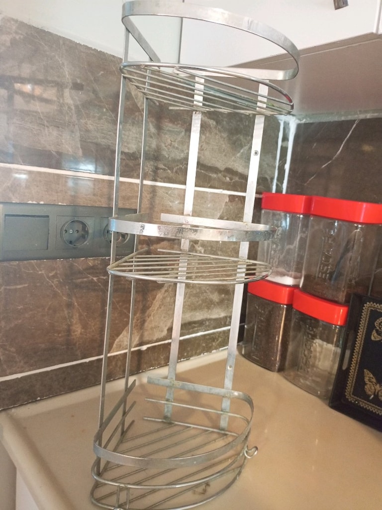 3 lü banyo rafı - 2