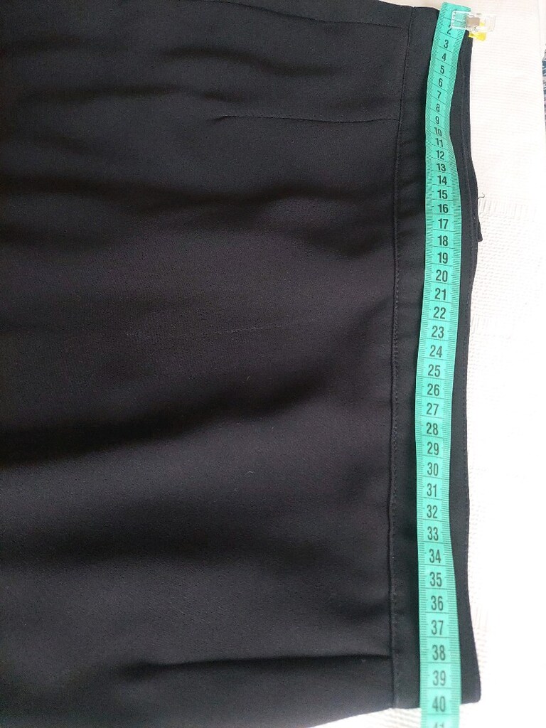 Siyah Midi Kalem Etek - 5