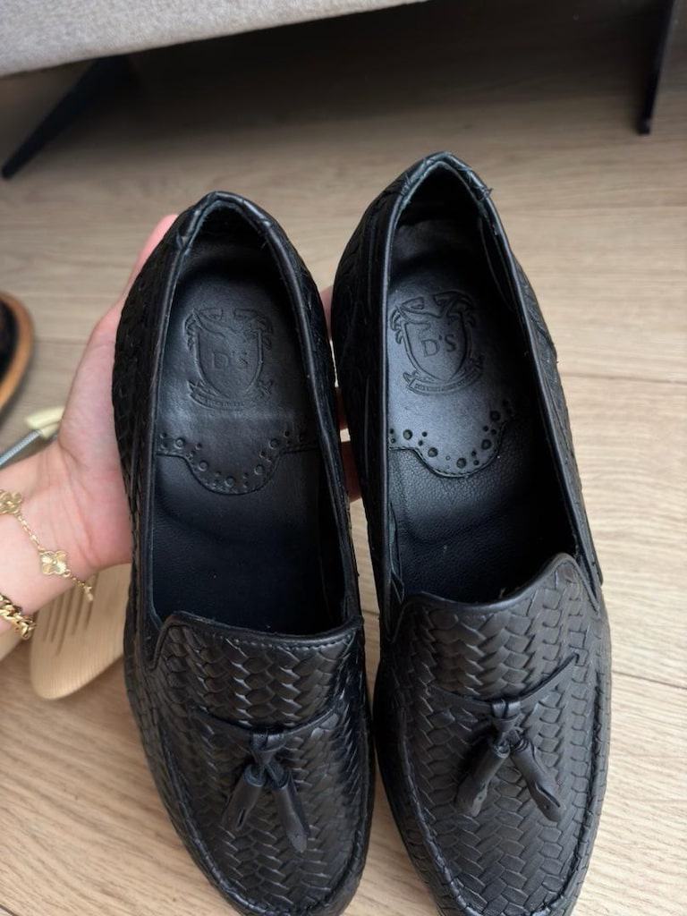 D’S Damat Siyah Deri Loafer Ayakkabı - 4