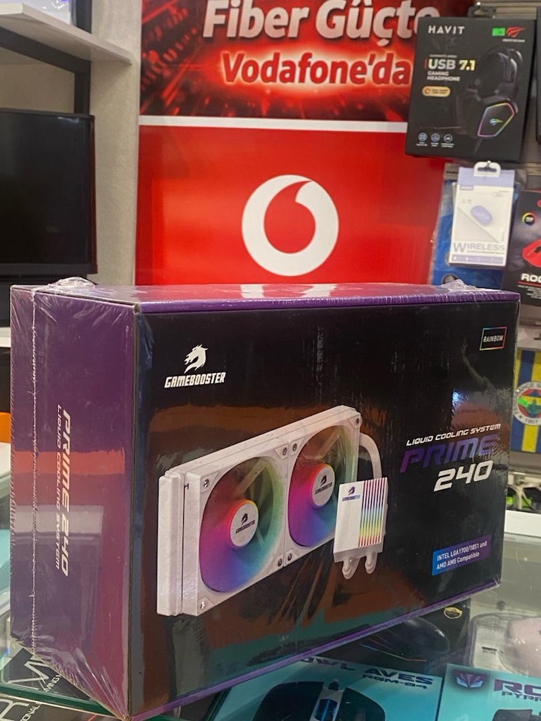 NİTRO BİLİŞİM’DEN GAMEBOOSTER PRIME 240 RGB SIVI SOĞUTUCU! - 3