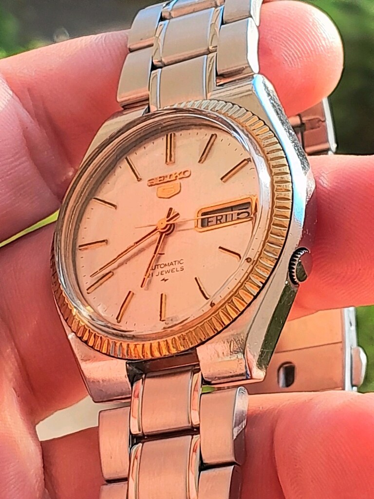 ALTIN KAPLAMA ROLEX BEZEL SEİKO OTOMATİK 7019 KOLEKSİYONLUK - 14