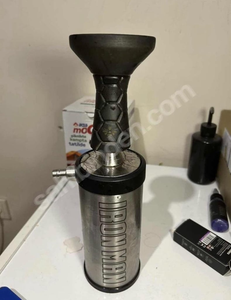 MR EDS İRON MAN E50 NARGİLE TAKIMI FULL - 3