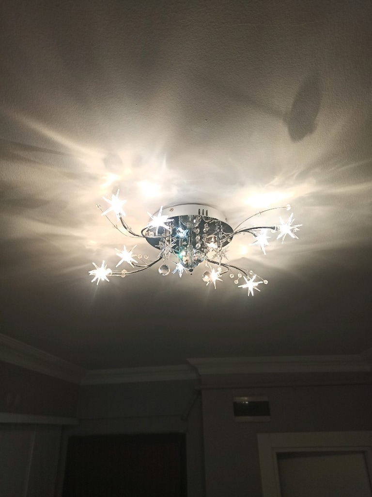 Avize LED'li salon ve oturma odası için inanılmaz ŞIK kumandalı CAM - 20
