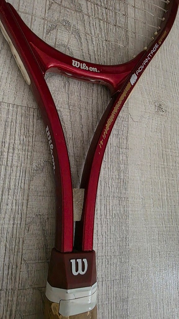 Wilson advantage 95 high beam 27 inç tenis raketi - 5