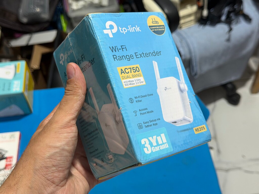 TP-Link RE205 750 Mbps Wifi Güçlendirici - 2