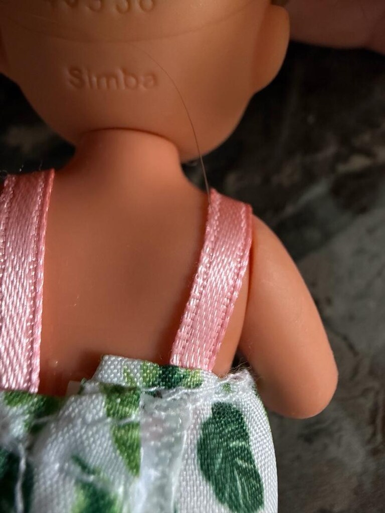 10-11 cm boyunda küçük erkek ve kız bebek - 5