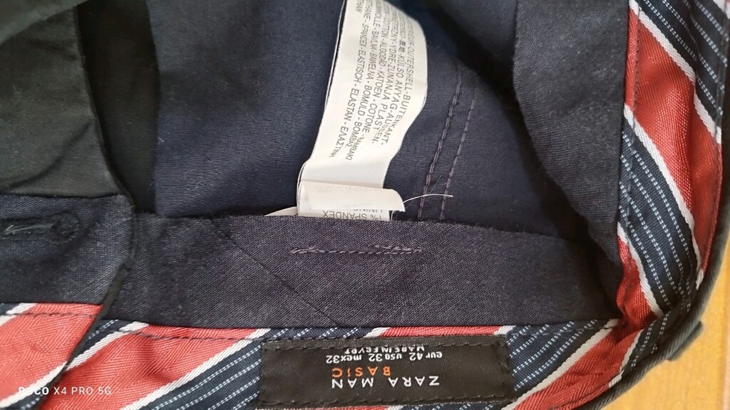 #Zara keten pantolonLikrasızdır, belden daraltılmıştır. - 5