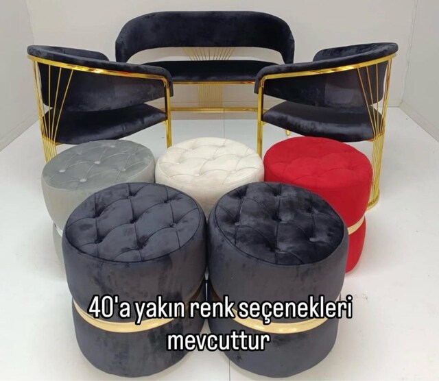 bekleme koltuğu 1 adet puf