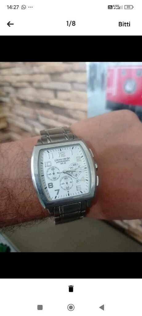 Pierre Cardin Kronograf Saat - 5