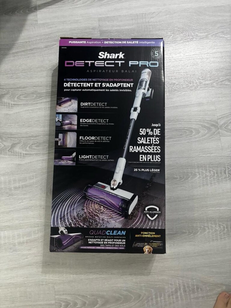 SHARK DETECT PRO DİK SÜPÜRGE SIFIR KUTULU