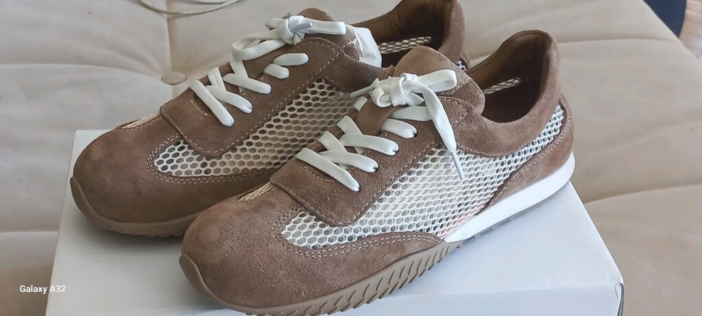Hakiki deri spor ayakkabı - 6