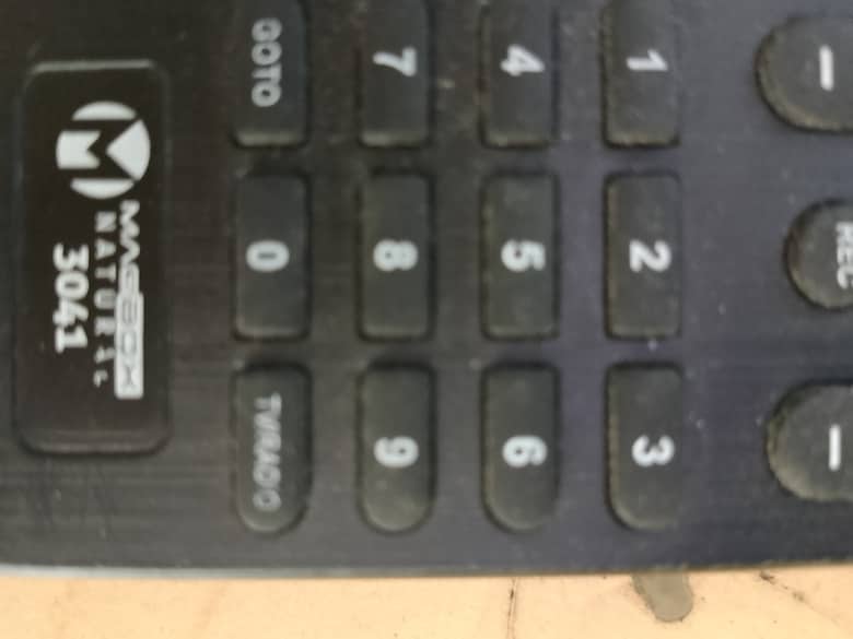 Wiisat magbox natural 3041 HD uyumlu uydu kumandası - 2