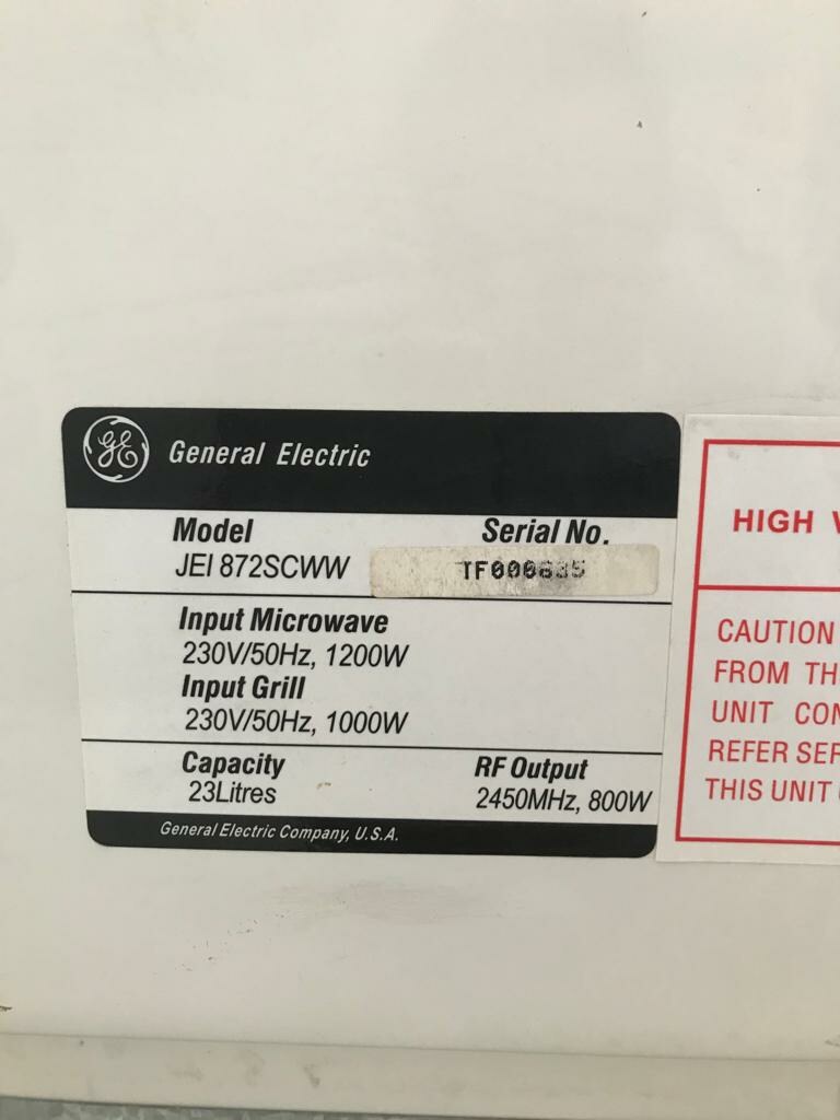 General electric mikrodalga amerikan - 4