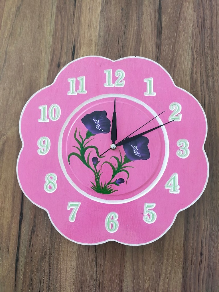 AHŞAP DUVAR SAATİ - 2