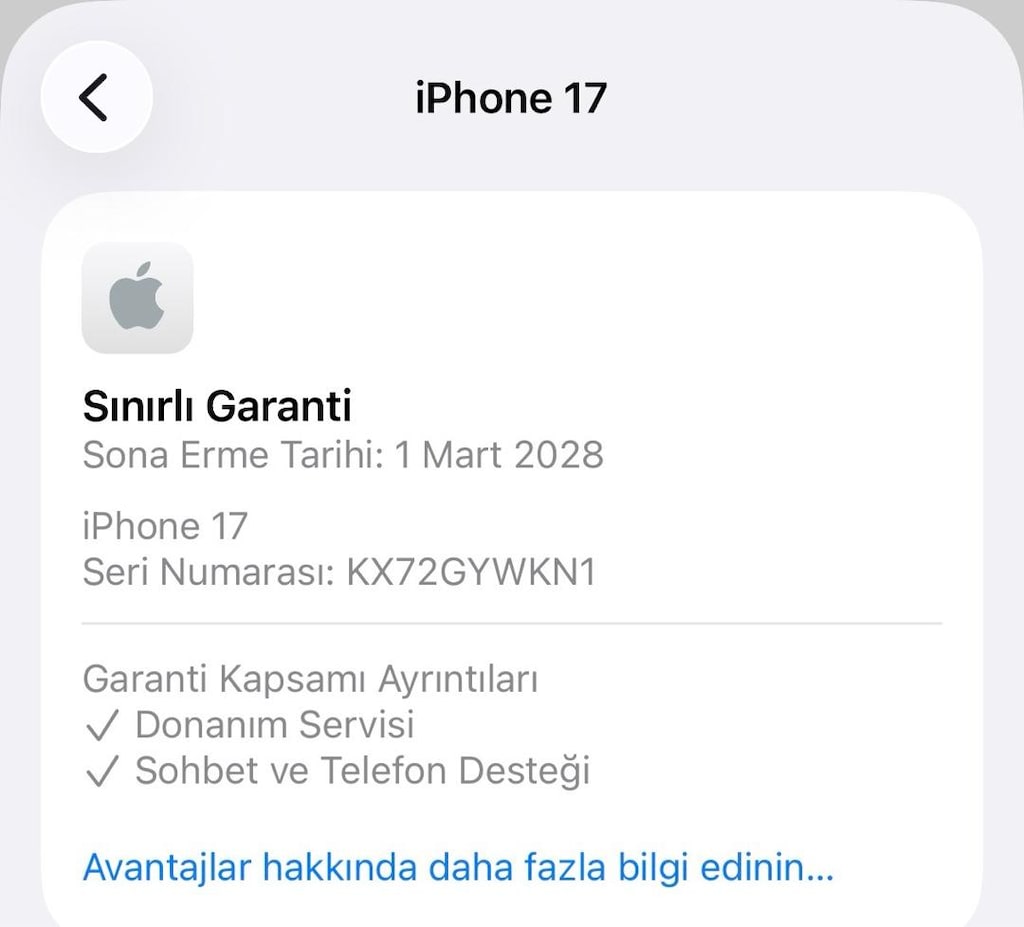 İPHONE 17 256GB 20 AY GARANTİLİ PİL 100 KUTU FATURALI - 8