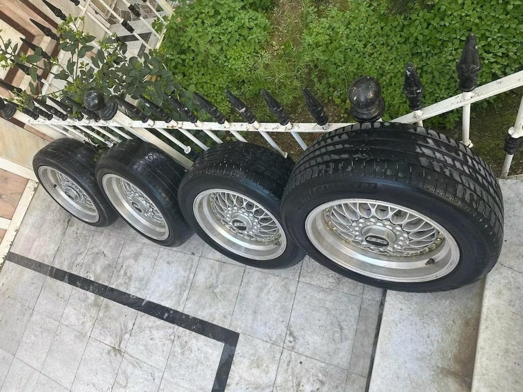 BBS RS 2 ÇELİKJANT lastik1.adt 1.Adt Michelin petlas 215.55.16 - 6