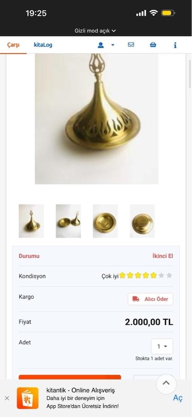 şekerlik lokumluk antika koleksiyon - 6