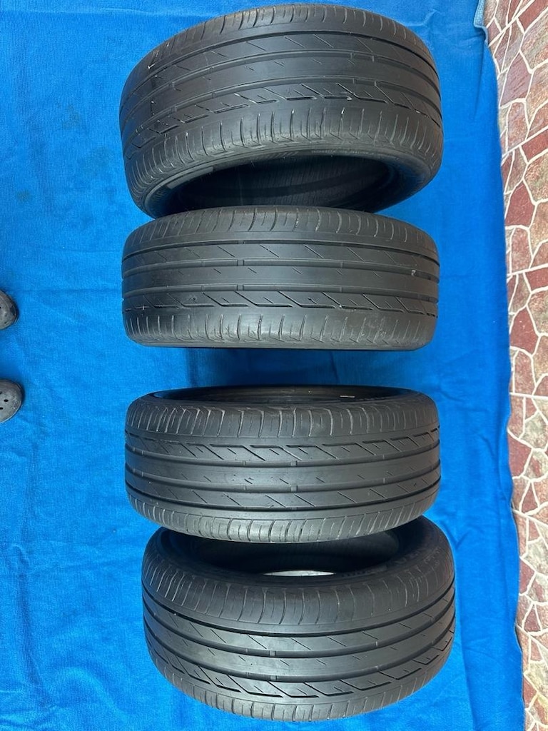 225 50 17 BİRİDGESTONE T001 RFT PATLAMAYAN LASTIK SIFIR GİBİ. LASTİKLE - 8
