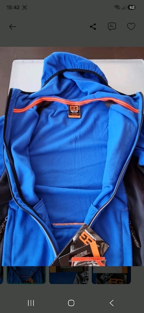 Bear Grylls Polar Ceket Beden:58-60 - 2