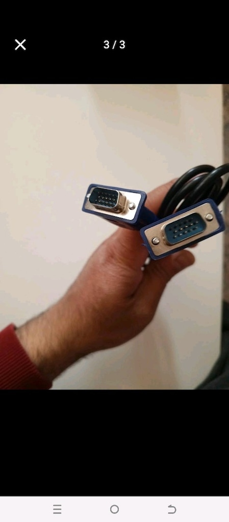 VGA kablo (pc görüntü aktarım kablosu) - 3