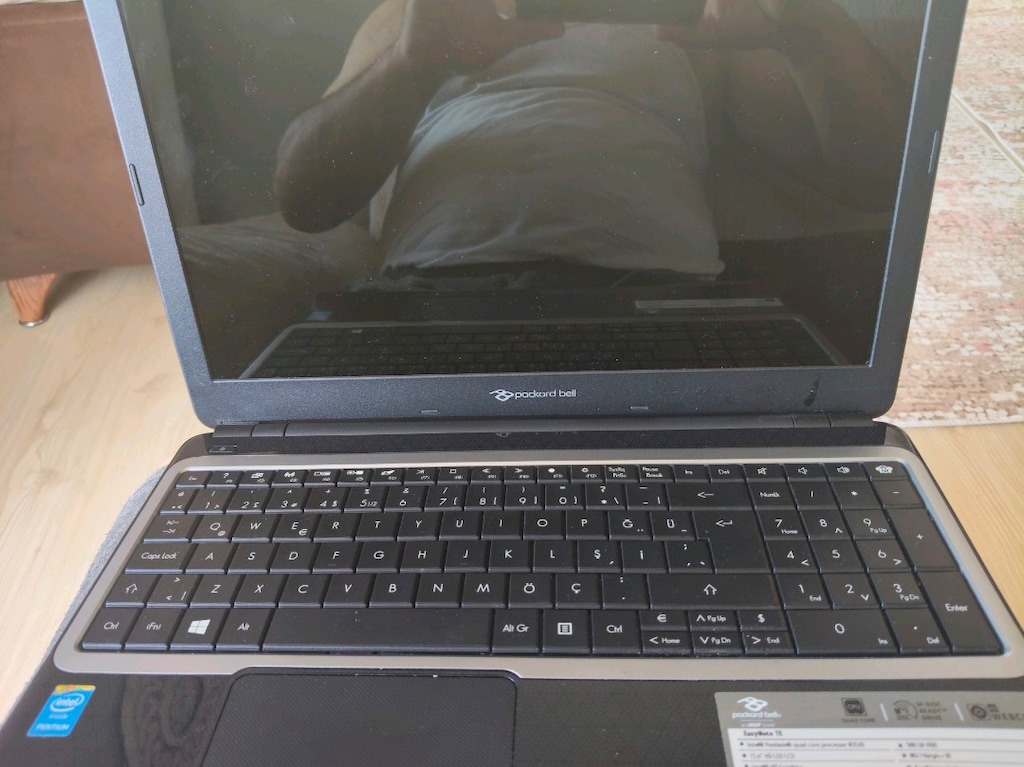 z5WT3 packard bell notebook çalışır durumda 15.6 inç ekran - 2