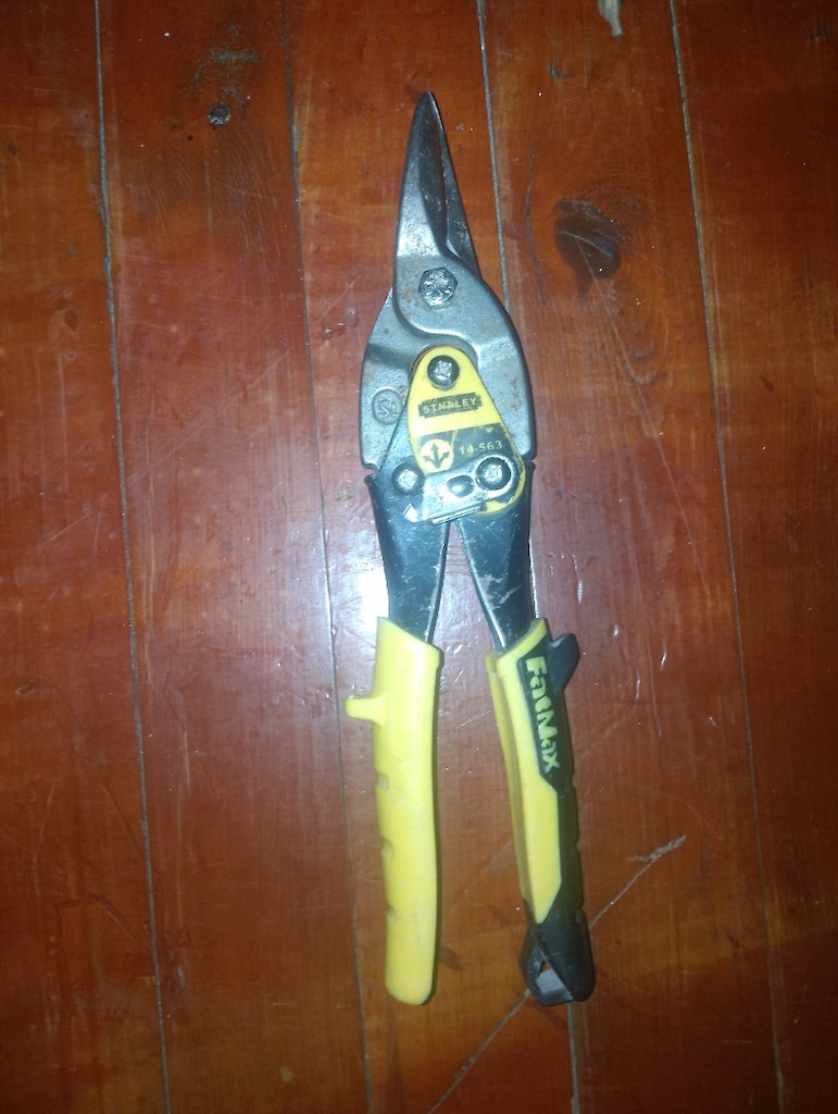 STANLET UZUN SAC KESME MAKASI 30CM KAPORTACI MAKASI KÖŞEBENT MAKASI