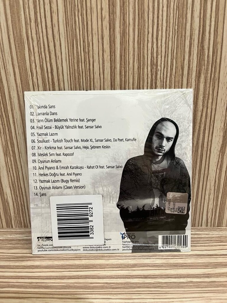 sansar salvo yakında sans sıfır jelatinli orijinal türkçe rap cd - 2