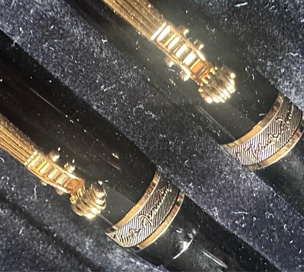 MONTBLANC YEHUDI MENUHIN 21852 21853 KOMPLE ORJ KOLEKSIYON SET - 10