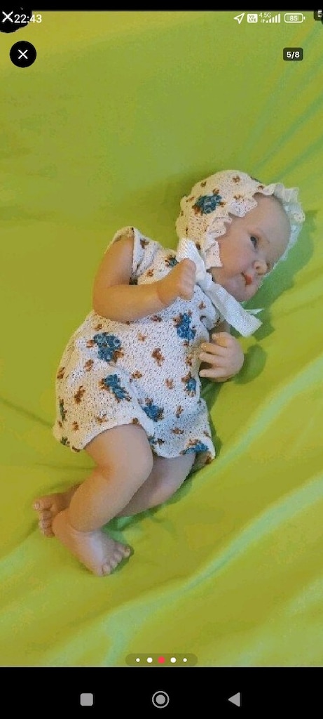 YENİ REBORN GERÇEKÇİ OYUNCAK BEBEK SİLİKON BEBEK REBORN BEBEK - 5