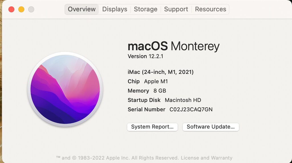 Apple iMac 24" 8 GB 256 GB SSD - 2