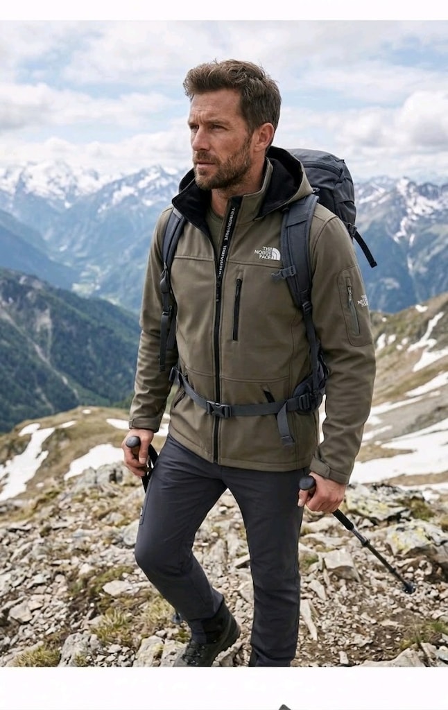 The NorthFace Summit Haki softshell Mont - 19
