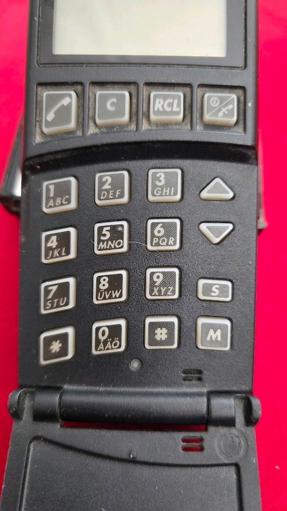 Nadir model, Ericsson GF 198 Type 1533 vintage cep telefonu - 8