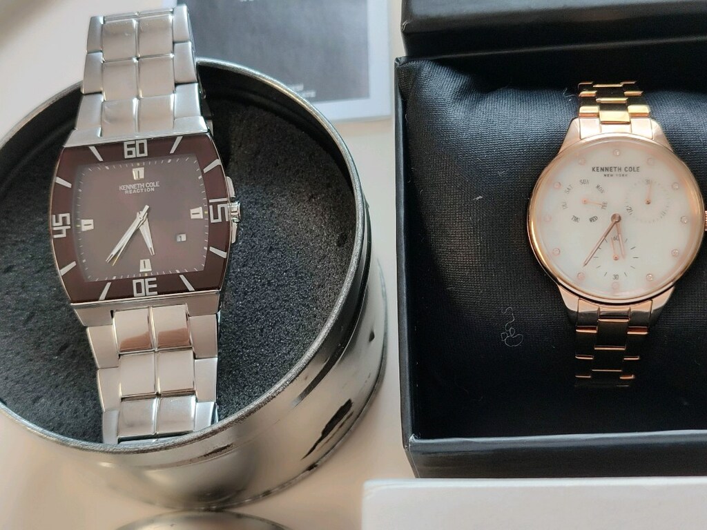 toptan fiyatıdır.KENNETH COLE EŞ SETİ erkek&kadın saat - 4