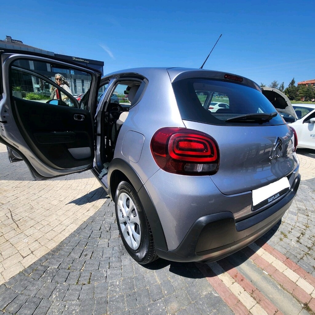 2022 Citroen C3 BENZINLI MANUEL- 31 Ağustos TRIGER değişti - 2