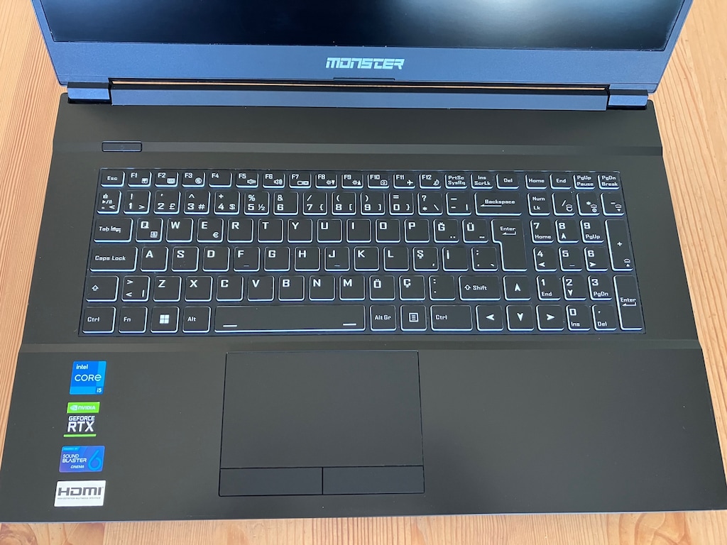 Monster Gaming Laptop 17.3 RTX 3050 - 2