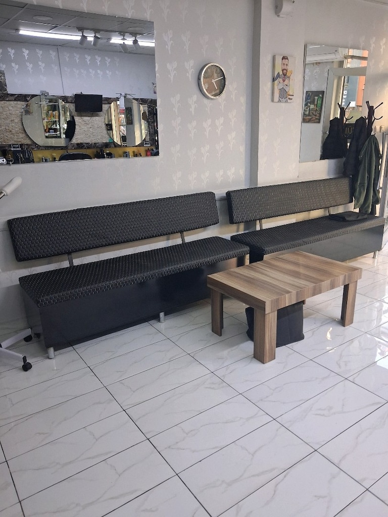 berber koltuk tezgah raf bekleme koltugu - 10