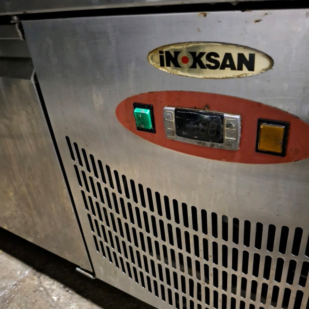 Paslanmaz Çelik Buzdolabı inoksan marka buzdolabı cetring alçak tip - 2