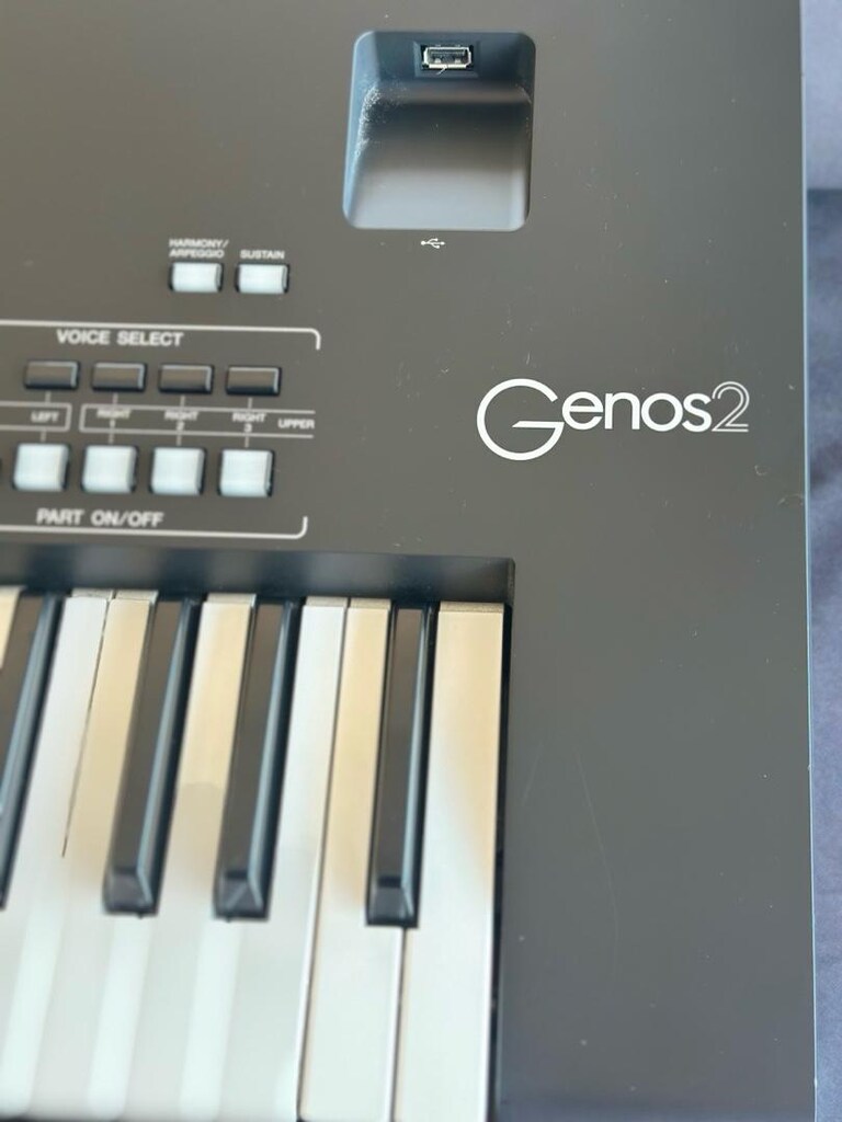 yamaha genos 2 dore den 4 yil garantili alindi hic sahne gormedi - 4