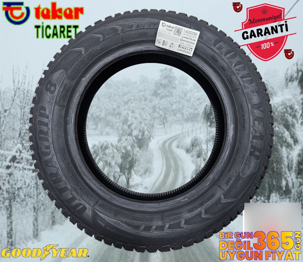 185 65 15 GOODYEAR UG8 #kış & kar lastiği# Teker Ticaret - 2
