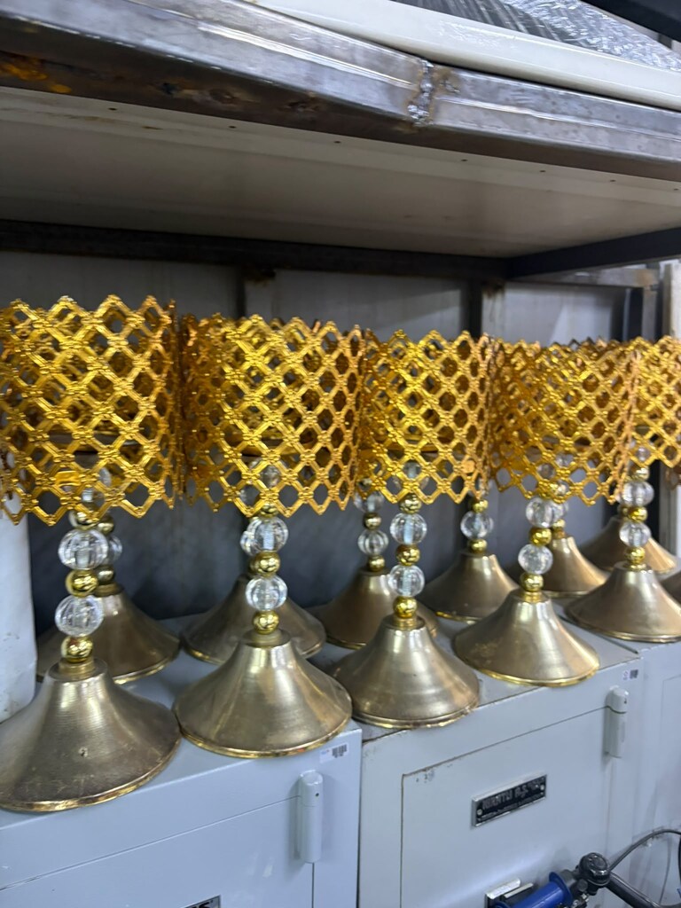 KLAS OFİS PENDİK GOLD RENKLİ ANTİKA ŞAMDAN İKİNCİ EL - 2