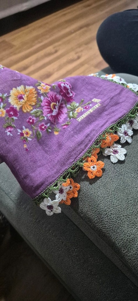 Desenli Renkli Yağlık Yazma Çeşitleri - 8