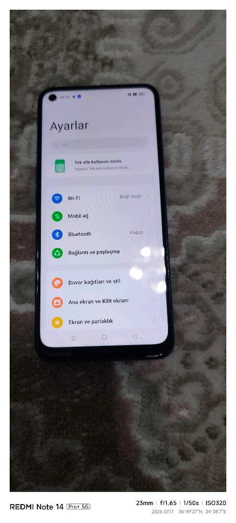 OPPO A55 128 GB HAFIZA 8 GB RAM TÜRKİYE CİHAZI ORJİNAL HATASIZ HERŞEY - 11