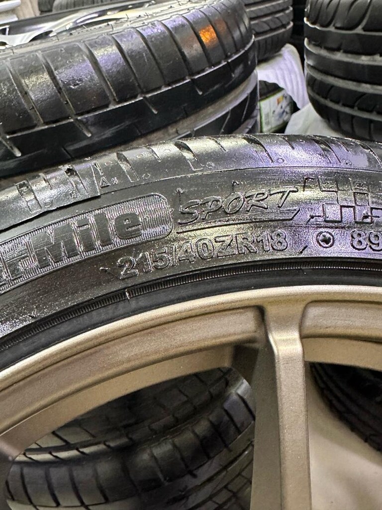 1AYLIK 5x112 SIFIR ! SPARCO BRONZ JANT LASTİK 215/40/18 225/40/18 2025 - 14