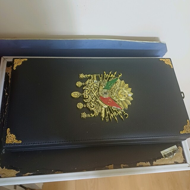 osmanlı armalı tesbih kutusu