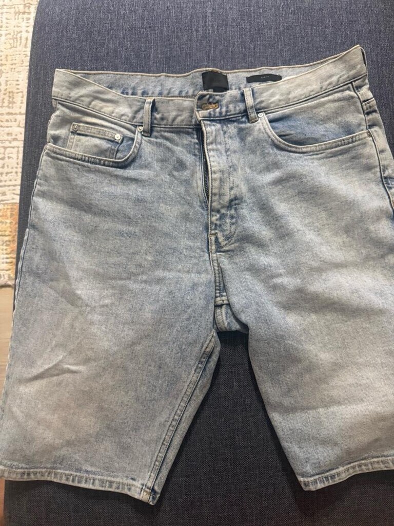 H&M KOT SHORT SLİM