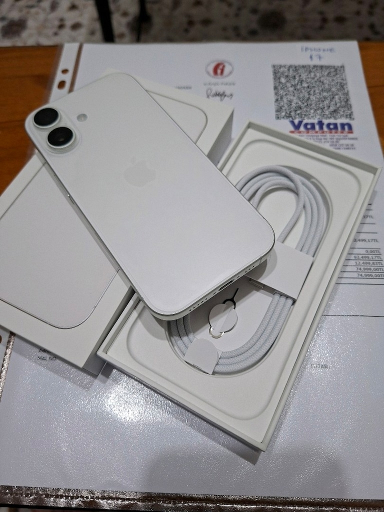 Sıfır Niyetine Nokta Hatasız Çiziksiz İphone 17 256 GB Beyaz - 2