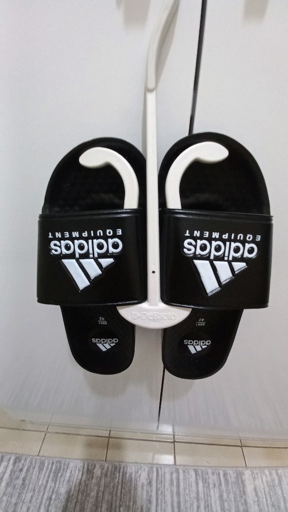 Adidas Siyah Terlik Rahat ve Şık Yazlık Model - 9