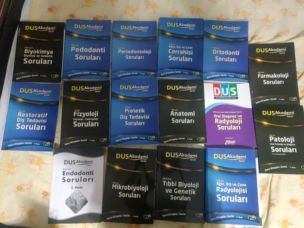 DUS ŞAMPUYONLAR NOTU VE DUS AKEDEMİ SORU KİTAPLARI - 6