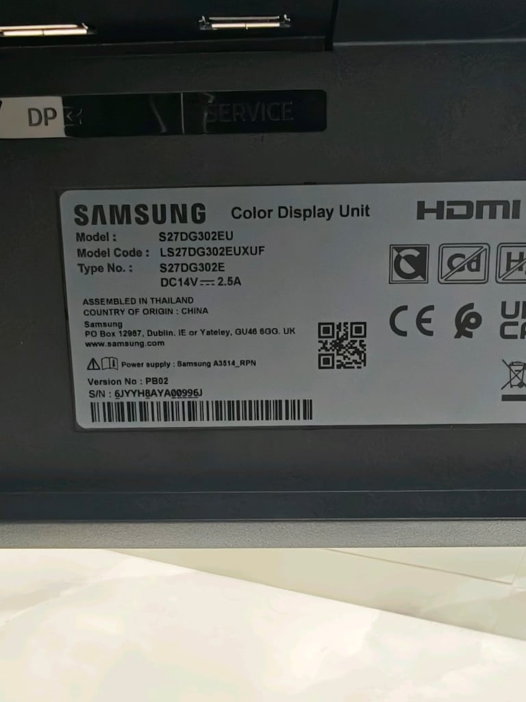 Samsung Odyssey G3 S27DG302EU 27" Full HD 180Hz 1ms Pivot Gaming - 4