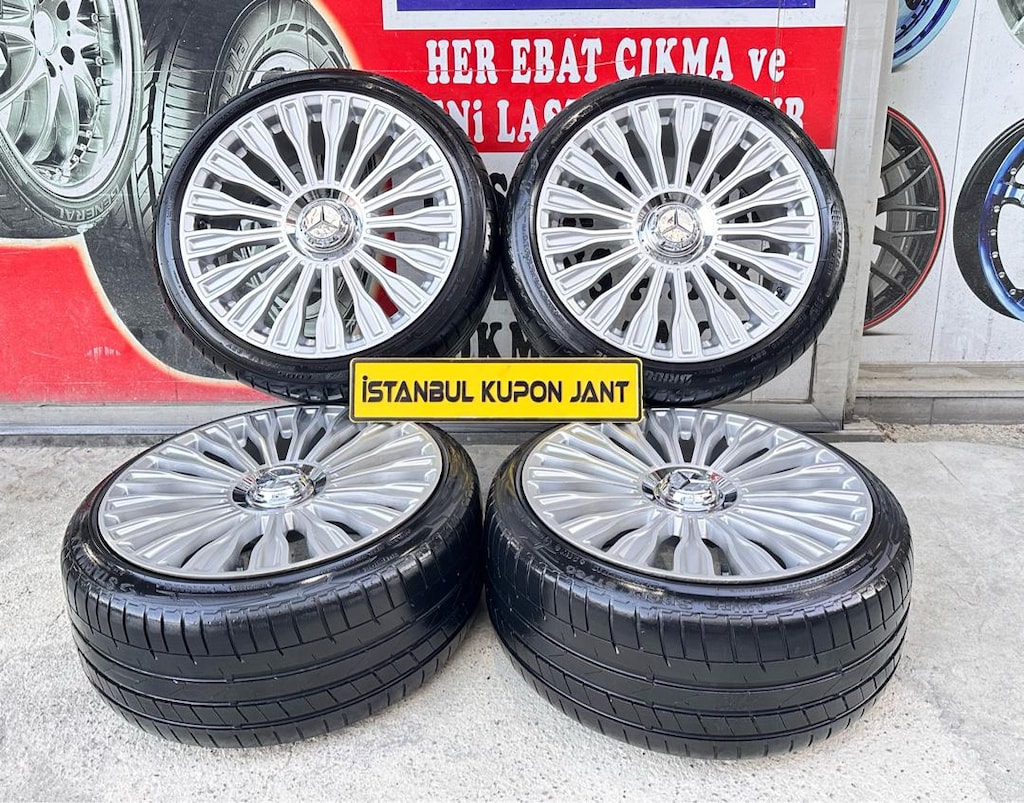 19 İnç Mercedes Maybach Jant Lastik Takımı 225/40/19 235/40/19 SET - 10